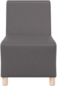 vidaXL Sofa Fotel Szary 55 cm 4