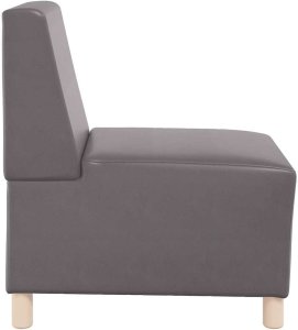 vidaXL Sofa Fotel Szary 55 cm 5
