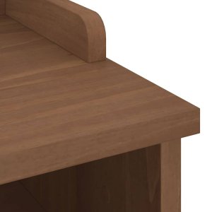 Ławka do przedpokoju "SANDNES" 45x40x50 cm lite drewno sosnowe 8