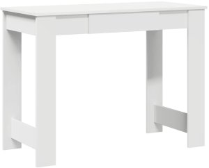 Biurko vidaXL Białe 100 cm x 45 cm 2