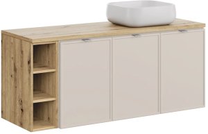 Comad Szafka łazienkowa dolna BELLA 81-20-44 20cm dąb artisan COMAD 4