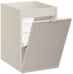 Szafka pod umywalkę nablatową BELLA CASHMERE 60cm kaszmir/dąb artisan - zestaw z blatem 120cm COMAD 5