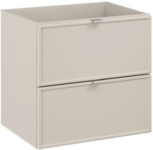 Szafka pod umywalkę nablatową BELLA CASHMERE 60cm kaszmir/dąb artisan - zestaw z blatem 120cm COMAD 7