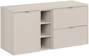 Szafka pod umywalkę nablatową BELLA CASHMERE 60cm kaszmir - zestaw z blatem 120cm COMAD 1
