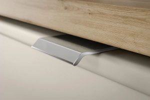 Szafka pod umywalkę nablatową BELLA CASHMERE 60cm kaszmir - zestaw z blatem 120cm COMAD 17