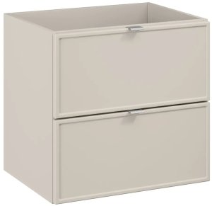 Szafka pod umywalkę nablatową BELLA CASHMERE 60cm kaszmir - zestaw z blatem 120cm COMAD 3