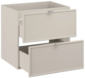 Szafka pod umywalkę nablatową BELLA CASHMERE 60cm kaszmir - zestaw z blatem 120cm COMAD 5