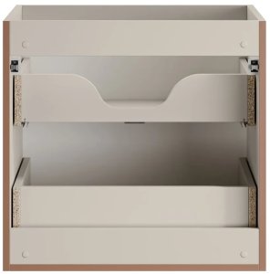 Szafka pod umywalkę nablatową BELLA CASHMERE 60cm kaszmir - zestaw z blatem 120cm COMAD 6