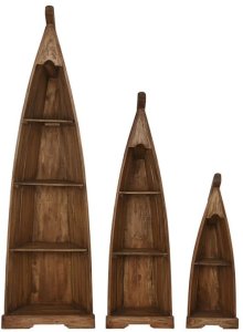 Regał Home ESPRIT Drewno 60 x 33 x 200 cm 1