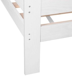 Łóżko domek 160x80 cm drewniane łóżeczko dla dziecka UNIWERSALNY 6