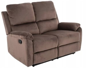 SOFA ROZKŁADANA SPENCER 2 VELVET CAPPUCCINO BLUVEL 38 1