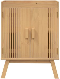 vidaXL Zestaw szafek Zestaw 2 Jasne drewno Meble łazienkowe Prostokątny 9