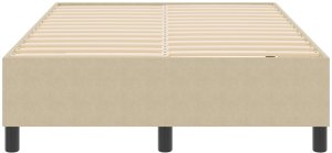 vidaXL Rama łóżka Jasnozielono-szara Drewno inżynieryjne 120 x 200 cm 5