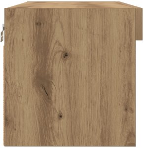 vidaXL Szafka RTV Wykończenie rzemieślnicze Płyta wiórowa Średnia 8