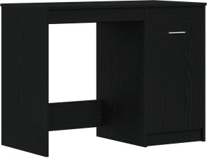 Biurko vidaXL Czarne 100 cm x 50 cm 2