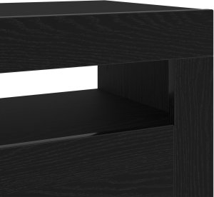 vidaXL Stojak TV Czarny dąb 90 x 35 x 40 cm 9