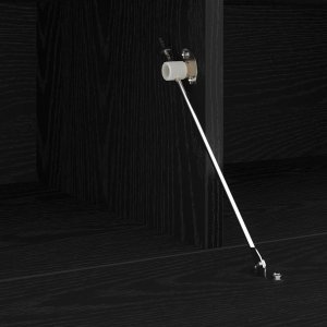 vidaXL Stojak TV Czarny dąb 90 x 35 x 40 cm 10