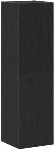 vidaXL Szafka RTV Czarny dąb 30 x 30.5 x 110 cm 5