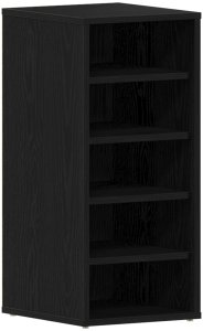 vidaXL Szafka na buty Czarny dąb 32 x 35 x 70 cm 6
