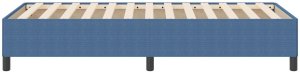 rama łóżka vidaXL Niebieska Drewno i metal 90 x 190 cm Nowoczesna 7