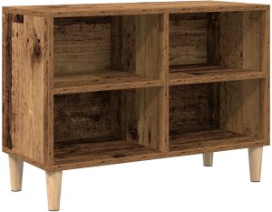 vidaXL Szafa na telewizor Stare drewno Średni 2