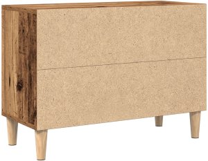 vidaXL Szafa na telewizor Stare drewno Średni 5