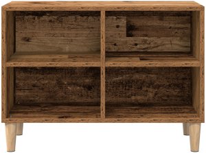 vidaXL Szafa na telewizor Stare drewno Średni 6