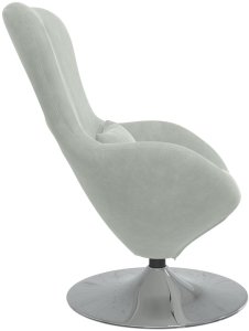 Fotele vidaXL, rozkładane fotele i fotele do sypialni Jasnoszary Tkanina 5