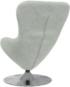 Fotele vidaXL, rozkładane fotele i fotele do sypialni Jasnoszary Tkanina 6