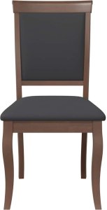 vidaXL Krzesła do jadalni z poduszkami 2 szt. lite drewno gumowe 5