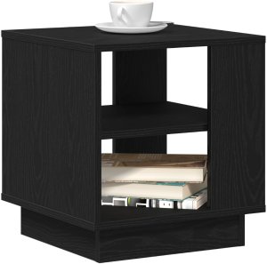 vidaXL Stolik kawowy Czarny dąb 40 x 40 x 49 cm 3