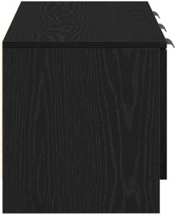 vidaXL Szafka TV Czarny dąb Średni 7