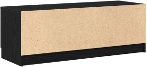 vidaXL Szafka TV Czarny dąb Średni 8
