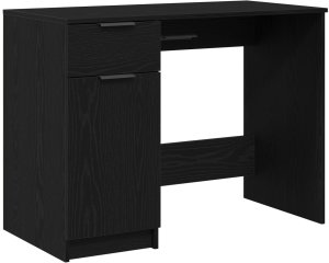 vidaXL Biurko Czarny dąb Drewno kompozytowe 90 x 50,5 x 75 cm 2