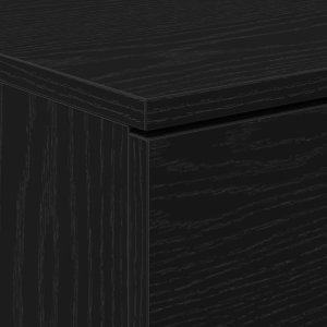 vidaXL Stolik nocny Czarny dąb MDF 40 x 65 x 65 cm Przechowywanie 9