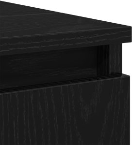 vidaXL Szafka z umywalką Czarny dąb Drewno kompozytowe 58 x 33 x 50 cm 10