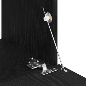 vidaXL Szafki RTV Czarny dąb 80 x 30 x 30 cm 10