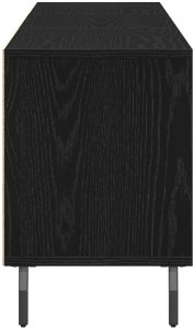 vidaXL Szafka RTV Czarny Dąb Duży 8