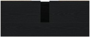 vidaXL Szafka Łazienkowa Czarny Dąb Drewno Inżynieryjne Kompaktowa 9