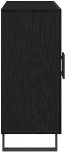 vidaXL Szafka Czarny dąb Średni Bufet 7