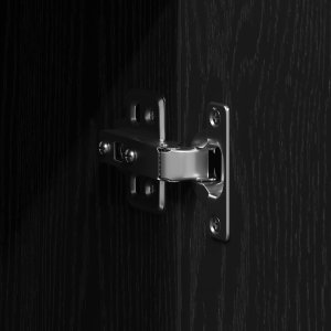 vidaXL Szafka Czarny dąb Średni Bufet 10