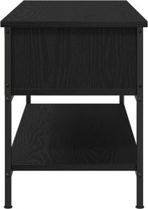 vidaXL Szafka pod telewizor Czarny dąb Średni 6