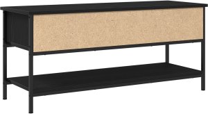 vidaXL Szafka pod telewizor Czarny dąb Średni 7