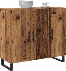 vidaXL Bufet Stare drewno Średni Rustykalny bufet 3