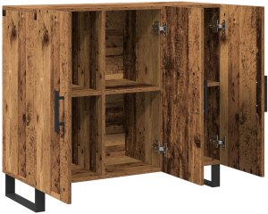 vidaXL Bufet Stare drewno Średni Rustykalny bufet 5