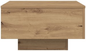 vidaXL Stolik kawowy Wykończenie z litego dębu Lite drewno dębowe 6