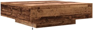 vidaXL Stolik kawowy Stare drewno Lite drewno 100 x 100 x 31 cm 8
