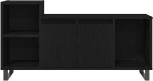 vidaXL szafka TV Czarny Dąb Drewno Inżynieryjne Standard 6