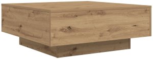 vidaXL Stolik Kawowy Dąb rzemieślniczy Drewno inżynieryjne 80 x 80 x 31 cm 5