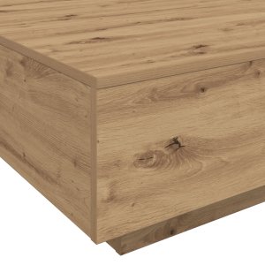 vidaXL Stolik Kawowy Dąb rzemieślniczy Drewno inżynieryjne 80 x 80 x 31 cm 9
